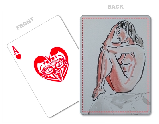 01435 – (FRACTIONALIZED – 54 PLAYING CARDS)